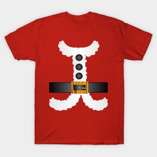 1980s Kawaii merry christmas cute Santa Claus T-Shirt